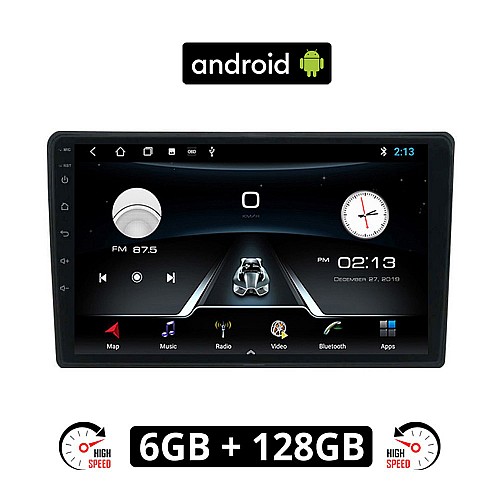 SEAT EXEO (2008 - 2013) Android οθόνη αυτοκίνητου 6GB με GPS WI-FI (ηχοσύστημα αφής 9" ιντσών OEM Youtube Playstore MP3 USB Radio Bluetooth Mirrorlink εργοστασιακή, 4x60W, AUX)