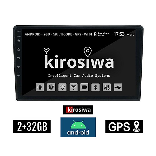 KIROSIWA 2+32GB SEAT EXEO (2008 - 2013) Android οθόνη αυτοκίνητου 2GB με GPS WI-FI (ηχοσύστημα αφής 9" ιντσών OEM Youtube Playstore MP3 USB Radio Bluetooth Mirrorlink εργοστασιακή, 4x60W, AUX) KT-8809
