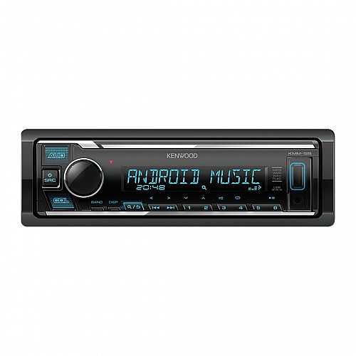 Kenwood Radio USB με αποσπώμενη πρόσοψη (AUX 4x50W Multi colour 1-DIN Universal ηχοσύστημα αυτοκινήτου 1DIN) KMM-125