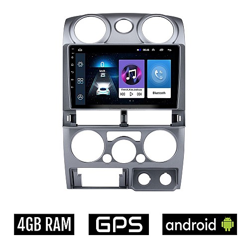 ISUZU D-MAX (2008-2012) Android οθόνη αυτοκίνητου 4GB με GPS WI-FI (ηχοσύστημα αφής 9" ιντσών OEM Youtube Playstore MP3 USB Radio Bluetooth Mirrorlink εργοστασιακή, 4x60W, AUX) IS120-4GB
