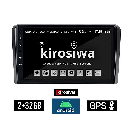 KIROSIWA 2+32GB HONDA  JAZZ (μετά το 2019) Android οθόνη αυτοκίνητου 2GB με GPS WI-FI (ηχοσύστημα αφής 10" ιντσών OEM Youtube Playstore MP3 USB Radio Bluetooth Mirrorlink εργοστασιακή, 4x60W, AUX) AR-1130