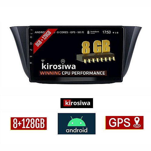 KIROSIWA 8GB + 128GB IVECO DAILY (μετά το 2014) Android οθόνη αυτοκίνητου με GPS WI-FI (ηχοσύστημα αφής 9" ιντσών OEM Youtube Playstore MP3 USB Radio Bluetooth Mirrorlink DSP Apple Carplay Android Auto 4G Sim Card 4x60W, AUX) AR-1140