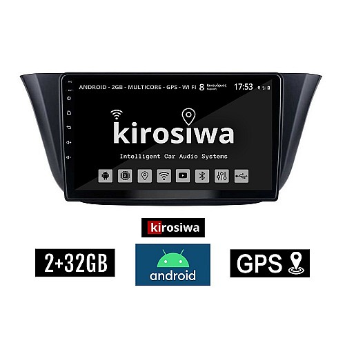 KIROSIWA 2+32GB IVECO DAILY (μετά το 2014) Android οθόνη αυτοκίνητου 2GB με GPS WI-FI (ηχοσύστημα αφής 9" ιντσών OEM Youtube Playstore MP3 USB Radio Bluetooth Mirrorlink εργοστασιακή, 4x60W, AUX) AR-1143