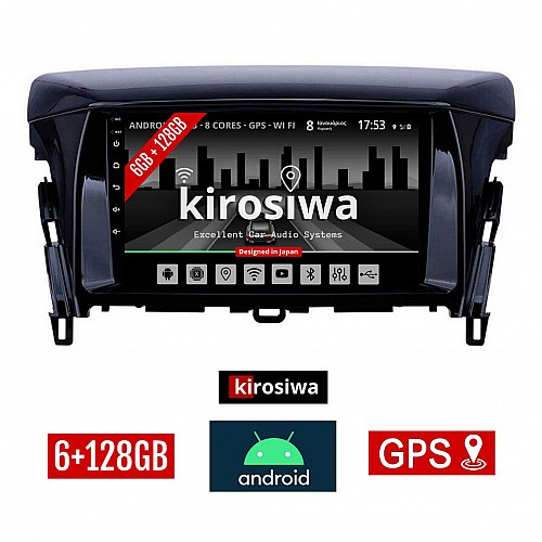 KIROSIWA 6+128GB MITSUBISHI ECLIPSE CROSS (μετά το 2018) Android οθόνη αυτοκίνητου 6GB με GPS WI-FI (ηχοσύστημα αφής 9" ιντσών OEM Youtube Playstore MP3 USB Radio Bluetooth Mirrorlink DSP Apple Carplay Android Auto 4G SIM card 4x60W, AUX) AR-1174