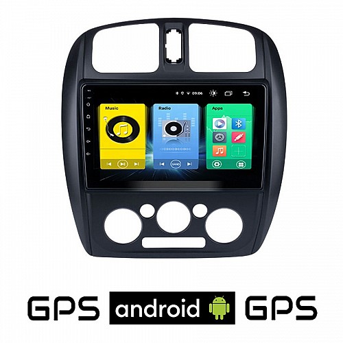 MAZDA 323 (1998-2004) Android οθόνη αυτοκίνητου με GPS WI-FI (ηχοσύστημα αφής 9" ιντσών OEM Youtube Playstore MP3 USB Radio Bluetooth Mirrorlink 4x60W εργοστασιακού τύπου) MA323