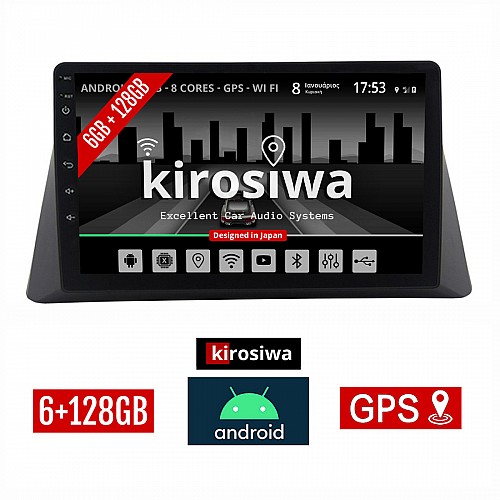 KIROSIWA 6+128GB HONDA ACCORD (2013 - 2018) Android οθόνη αυτοκίνητου 6GB με GPS WI-FI (ηχοσύστημα αφής 10" ιντσών OEM Youtube Playstore MP3 USB Radio Bluetooth Mirrorlink DSP Apple Carplay Android Auto 4G SIM card 4x60W, AUX) RX-9349