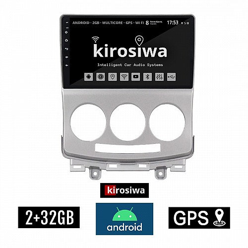KIROSIWA 2+32GB MAZDA 5 (2004 - 2010) Android οθόνη αυτοκίνητου 2GB με GPS WI-FI (ηχοσύστημα αφής 9" ιντσών OEM Youtube Playstore MP3 USB Radio Bluetooth Mirrorlink εργοστασιακή, 4x60W, AUX) RX-9403