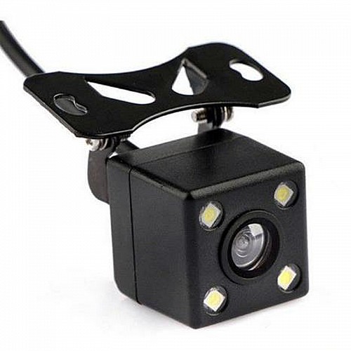 Κάμερα οπισθοπορείας αυτοκινήτου με 4 led για νυχτερινή λήψη (25023 universal)