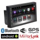 Android οθόνη αφής 2GB με WI-FI GPS USB (Ελληνική γλώσσα 2DIN 7′ ιντσών Youtube OBD ηχοσύστημα αυτοκινήτου OEM 2DIN Playstore, 4x60W, AUX, Universal, Mirrorlink, Bluetooth, Playstore) 7280A