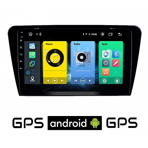 SKODA OCTAVIA 7 (2013 - 2020) Android οθόνη αυτοκίνητου με GPS WI-FI (ηχοσύστημα αφής 10" ιντσών OEM Youtube Playstore MP3 USB Radio Bluetooth Mirrorlink εργοστασιακή, 4x60W, AUX) SK53