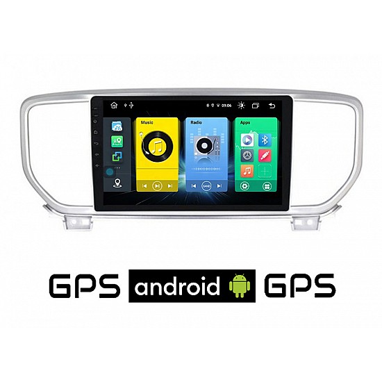 KIA SPORTAGE (μετά το 2018) Android οθόνη αυτοκίνητου με GPS WI-FI (ηχοσύστημα αφής 9 ιντσών OEM Youtube Playstore MP3 USB Radio Bluetooth Mirrorlink εργοστασιακή, 4x60W, AUX) KI219