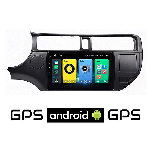 KIA RIO (2012 - 2015) Android οθόνη αυτοκίνητου με GPS WI-FI (ηχοσύστημα αφής 9" ιντσών OEM Youtube Playstore MP3 USB Radio Bluetooth Mirrorlink εργοστασιακή, 4x60W, AUX) KI211