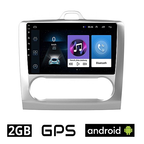 FORD FOCUS (2005 - 2011) *Με αυτόματο κλιματισμό Android οθόνη αυτοκίνητου 2GB με GPS WI-FI (ηχοσύστημα αφής 9" ιντσών OEM Youtube Playstore MP3 USB Radio Bluetooth Mirrorlink εργοστασιακή, 4x60W, AUX) FO337-2GB