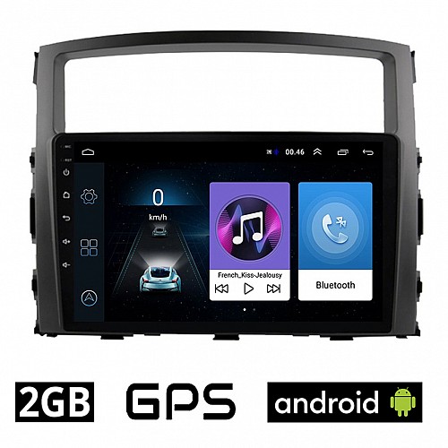MITSUBISHI PAJERO (2006 - 2013) Android οθόνη αυτοκίνητου 2GB με GPS WI-FI (ηχοσύστημα αφής 9" ιντσών OEM Youtube Playstore MP3 USB Radio Bluetooth Mirrorlink εργοστασιακή, 4x60W, AUX) MIT328-2GB