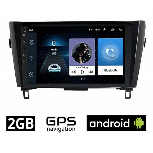 NISSAN QASHQAI (μετά το 2014) Android οθόνη αυτοκίνητου 2GB με GPS WI-FI (ηχοσύστημα αφής 10" ιντσών OEM Youtube Playstore MP3 USB Radio Bluetooth Mirrorlink εργοστασιακή, 4x60W, AUX) NIS170-2GB