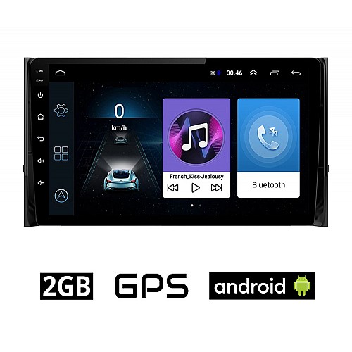 SKODA KODIAQ (μετά το 2016) Android οθόνη αυτοκίνητου 2GB με GPS WI-FI (ηχοσύστημα αφής 10" ιντσών OEM Youtube Playstore MP3 USB Radio Bluetooth Mirrorlink εργοστασιακή, 4x60W, AUX)