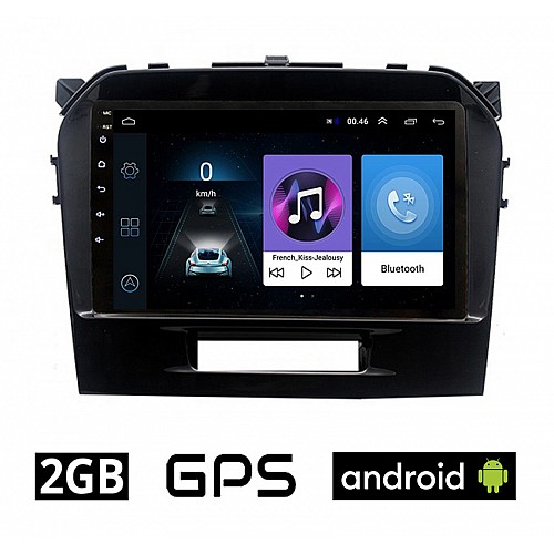 SUZUKI GRAND VITARA (μετά το 2016) Android οθόνη αυτοκίνητου 2GB με GPS WI-FI (ηχοσύστημα αφής 9" ιντσών OEM Youtube Playstore MP3 USB Radio Bluetooth Mirrorlink εργοστασιακή, AUX, 4x60W) SUZ37-2GB