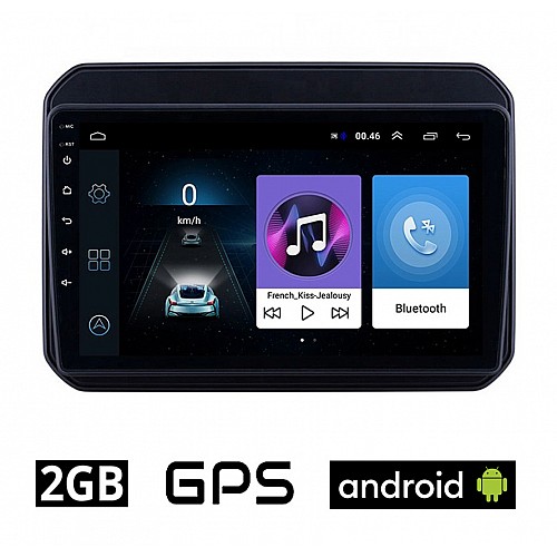 SUZUKI IGNIS (μετά το 2016) Android οθόνη αυτοκίνητου 2GB με GPS WI-FI (ηχοσύστημα αφής 9" ιντσών OEM Youtube Playstore MP3 USB Radio Bluetooth Mirrorlink εργοστασιακή, AUX, 4x60W) SUZ371-2GB