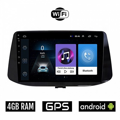 HYUNDAI i30 (μετά το 2018) Android οθόνη αυτοκίνητου με GPS WI-FI 4GB (ηχοσύστημα αφής 9" ιντσών OEM Youtube Playstore MP3 USB Radio Bluetooth Mirrorlink εργοστασιακή, 4x60W, AUX) HY275-4GB