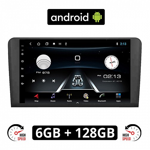 MERCEDES BENZ ML (W164) 2005 - 2011 Android οθόνη αυτοκίνητου 6GB με GPS WI-FI (ηχοσύστημα αφής 9" ιντσών OEM Youtube Playstore MP3 USB Radio Bluetooth Mirrorlink εργοστασιακή, 4x60W, Benz) ME101-6GB