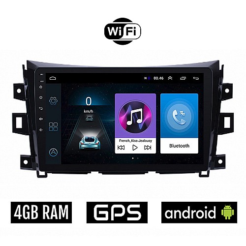 NISSAN NAVARA μετά το 2016 Android οθόνη αυτοκίνητου 4GB με GPS WI-FI (ηχοσύστημα αφής 10" ιντσών OEM Youtube Playstore MP3 USB Radio Bluetooth Mirrorlink εργοστασιακή, 4x60W, AUX)