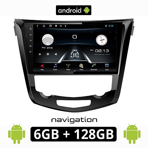 NISSAN X-TRAIL (μετά το 2014) Android οθόνη αυτοκίνητου 6GB με GPS WI-FI (ηχοσύστημα αφής 10" ιντσών OEM Youtube Playstore MP3 USB Radio Bluetooth Mirrorlink εργοστασιακή, 4x60W, AUX)  NIS85-6GB