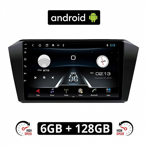 Volkswagen VW PASSAT (μετά το 2016) Android οθόνη αυτοκίνητου 6GB με GPS WI-FI  (ηχοσύστημα αφής 10" ιντσών OEM Youtube Playstore MP3 USB Radio Bluetooth Mirrorlink, 4x60W, AUX) VO38-6GB