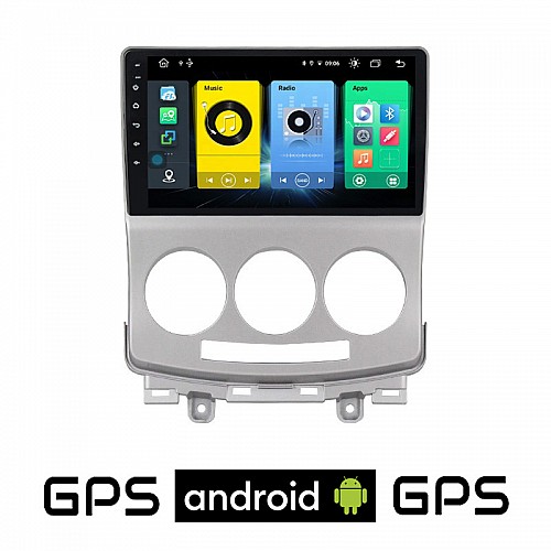 MAZDA 5 (2004 - 2010) Android οθόνη αυτοκίνητου με GPS WI-FI (ηχοσύστημα αφής 9" ιντσών OEM Youtube Playstore MP3 USB Radio Bluetooth Mirrorlink εργοστασιακή, 4x60W, AUX) MA556