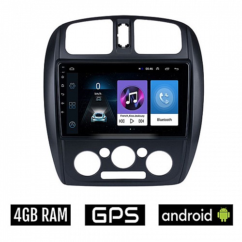 MAZDA 323 (1998-2004) Android οθόνη αυτοκίνητου 4GB με GPS WI-FI (ηχοσύστημα αφής 9" ιντσών OEM Youtube Playstore MP3 USB Radio Bluetooth Mirrorlink 4x60W εργοστασιακού τύπου)
