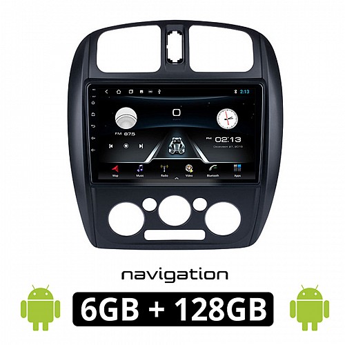 MAZDA 323 (1998-2004) Android οθόνη αυτοκίνητου 6GB με GPS WI-FI (ηχοσύστημα αφής 9" ιντσών OEM Youtube Playstore MP3 USB Radio Bluetooth Mirrorlink 4x60W εργοστασιακού τύπου)