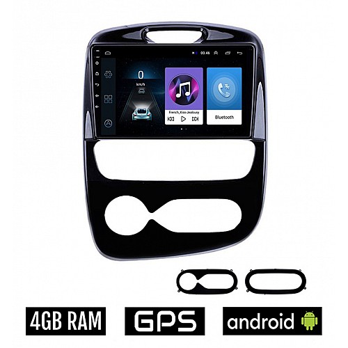RENAULT CLIO (μετά το 2016) Android οθόνη αυτοκίνητου 4GB με GPS WI-FI (ηχοσύστημα αφής 10" ιντσών OEM Youtube Playstore MP3 USB Radio Bluetooth Mirrorlink εργοστασιακή, 4x60W, AUX) RE22-4GB