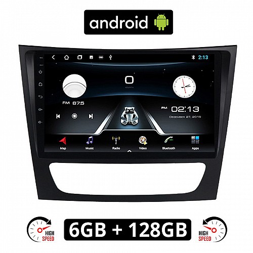 MERCEDES CLS (W219) 2003-2010 Android οθόνη αυτοκίνητου 6GB με GPS WI-FI (ηχοσύστημα αφής 9" ιντσών OEM Youtube Playstore MP3 USB Radio Bluetooth Mirrorlink εργοστασιακή, 4x60W, Benz)