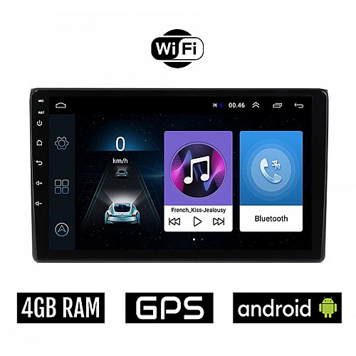 AUDI A4 (2002-2008) Android οθόνη αυτοκίνητου 4GB με GPS WI-FI (ηχοσύστημα αφής 9" ιντσών OEM Youtube Playstore MP3 USB Radio Bluetooth Mirrorlink εργοστασιακή, 4x60W, AUX) AU24-4GB