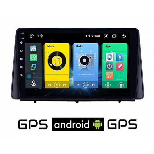 FORD FOCUS (μετά το 2019) Android οθόνη αυτοκίνητου με GPS WI-FI (ηχοσύστημα αφής 10" ιντσών OEM Youtube Playstore MP3 USB Radio Bluetooth Mirrorlink εργοστασιακή, 4x60W, AUX)