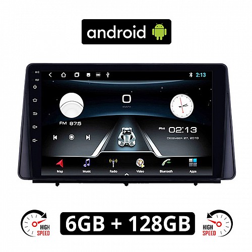FORD FOCUS (μετά το 2019) Android οθόνη αυτοκίνητου 6GB με GPS WI-FI (ηχοσύστημα αφής 10" ιντσών OEM Youtube Playstore MP3 USB Radio Bluetooth Mirrorlink εργοστασιακή, 4x60W, AUX)