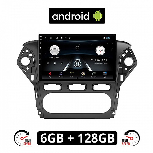 FORD MONDEO (2010 - 2013) Android οθόνη αυτοκίνητου 6GB με GPS WI-FI (ηχοσύστημα αφής 10" ιντσών OEM Youtube Playstore MP3 USB Radio Bluetooth Mirrorlink εργοστασιακή, 4x60W, AUX, πλοηγός)