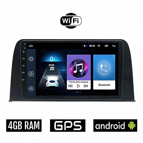 HONDA CRV (μετά το 2017) Android οθόνη αυτοκίνητου 4GB με GPS WI-FI (ηχοσύστημα αφής 9" ιντσών OEM Youtube Playstore MP3 USB Radio Bluetooth Mirrorlink εργοστασιακή, 4x60W, AUX)