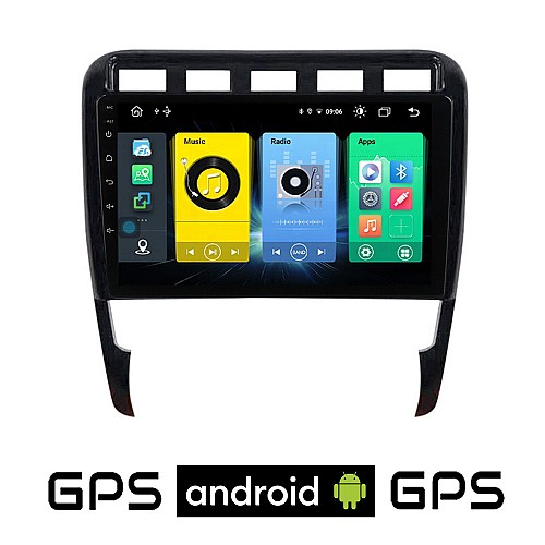 PORSCHE CAYENNE (2002 - 2011) Android οθόνη αυτοκίνητου με GPS WI-FI (ηχοσύστημα αφής 9" ιντσών OEM Youtube Playstore MP3 USB Radio Bluetooth Mirrorlink εργοστασιακή, 4x60W, AUX) PO93