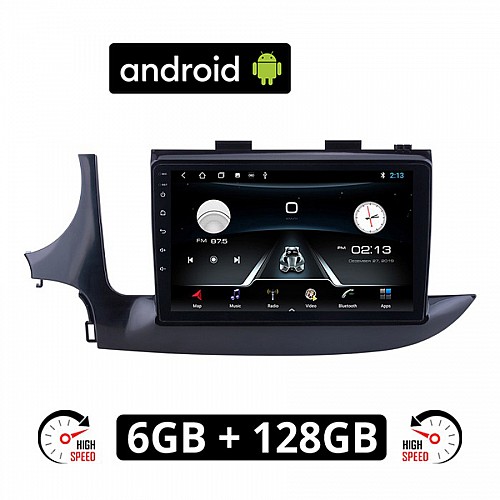 OPEL MOKKA (μετά το 2016) Android οθόνη αυτοκίνητου 6GB με GPS WI-FI (ηχοσύστημα αφής 9" ιντσών OEM Youtube Playstore MP3 USB Radio Bluetooth Mirrorlink εργοστασιακή, 4x60W, AUX) OP33-6GB