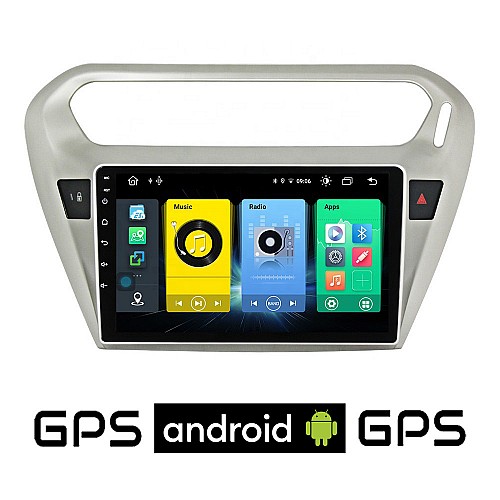 PEUGEOT 301 (μετά το 2013) Android οθόνη αυτοκίνητου με GPS WI-FI (ηχοσύστημα αφής 9" ιντσών OEM Youtube Playstore MP3 USB Radio Bluetooth Mirrorlink εργοστασιακή, 4x60W, AUX, πλοηγός)