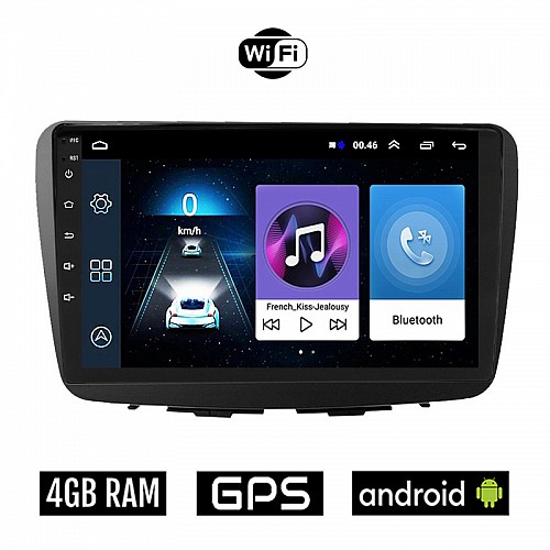 SUZUKI BALENO (μετά το 2016) Android οθόνη αυτοκίνητου 4GB με GPS WI-FI (ηχοσύστημα αφής 9" ιντσών OEM Youtube Playstore MP3 USB Radio Bluetooth Mirrorlink εργοστασιακή, 4x60W, AUX)