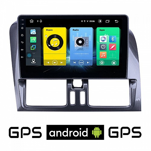 VOLVO XC60 (2009 - 2017) Android οθόνη αυτοκίνητου με GPS WI-FI (ηχοσύστημα αφής 9" ιντσών OEM Youtube Playstore MP3 USB Radio Bluetooth Mirrorlink εργοστασιακή, 4x60W, AUX) VOL61
