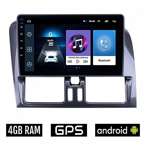 VOLVO XC60 (2009 - 2017) Android οθόνη αυτοκίνητου 4GB με GPS WI-FI (ηχοσύστημα αφής 9" ιντσών OEM Youtube Playstore MP3 USB Radio Bluetooth Mirrorlink εργοστασιακή, 4x60W, AUX)
