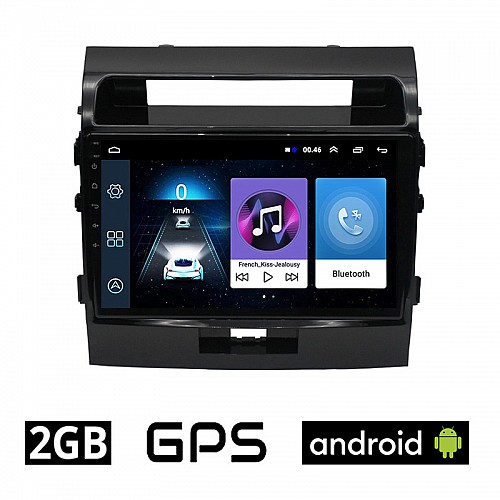 TOYOTA LANDCRUISER (2008 - 2015) Android οθόνη αυτοκίνητου 2GB με GPS WI-FI (ηχοσύστημα αφής 10" ιντσών OEM Youtube Playstore MP3 USB Radio Bluetooth Mirrorlink εργοστασιακή, 4x60W, AUX) TO24-2GB