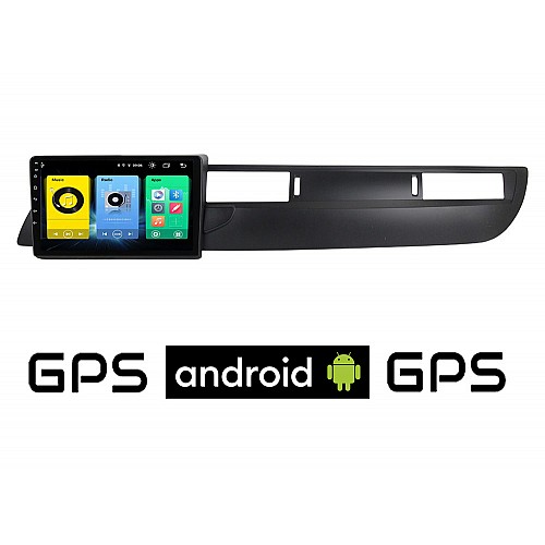 CITROEN C5 (2007-2017) Android οθόνη αυτοκίνητου με GPS WI-FI (ηχοσύστημα αφής 10" ιντσών OEM Youtube Playstore MP3 USB Radio Bluetooth Mirrorlink εργοστασιακή, 4x60W, AUX) CIT91