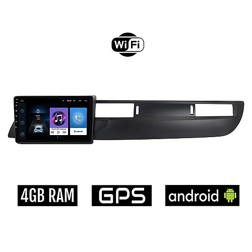 CITROEN C5 (2007 - 2017) Android οθόνη αυτοκίνητου 4GB με GPS WI-FI (ηχοσύστημα αφής 10" ιντσών OEM Youtube Playstore MP3 USB Radio Bluetooth Mirrorlink εργοστασιακή, 4x60W, AUX)