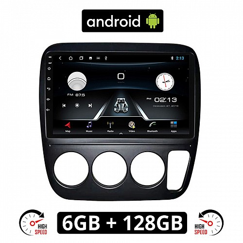 HONDA CRV (1996 - 2006) A/C Android οθόνη αυτοκίνητου 6GB με GPS WI-FI (ηχοσύστημα αφής 9" ιντσών OEM Youtube Playstore MP3 USB Radio Bluetooth Mirrorlink εργοστασιακή, 4x60W, AUX)