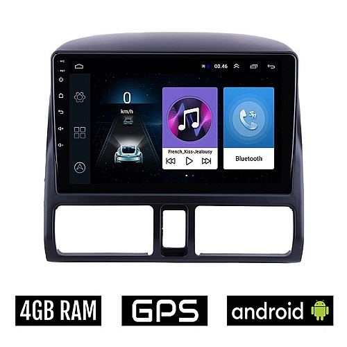 HONDA CRV (1996 - 2006) CLIMA Android οθόνη αυτοκίνητου 4GB με GPS WI-FI (ηχοσύστημα αφής 9" ιντσών OEM Youtube Playstore MP3 USB Radio Bluetooth Mirrorlink εργοστασιακή, 4x60W, AUX)