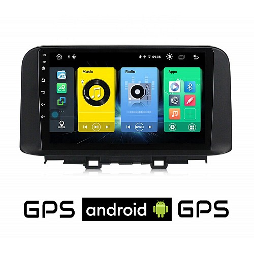 HYUNDAI KONA (μετά το 2017) Android οθόνη αυτοκίνητου με GPS WI-FI (ηχοσύστημα αφής 10" ιντσών OEM Youtube Playstore MP3 USB Radio Bluetooth Mirrorlink εργοστασιακή, 4x60W, AUX) HY26