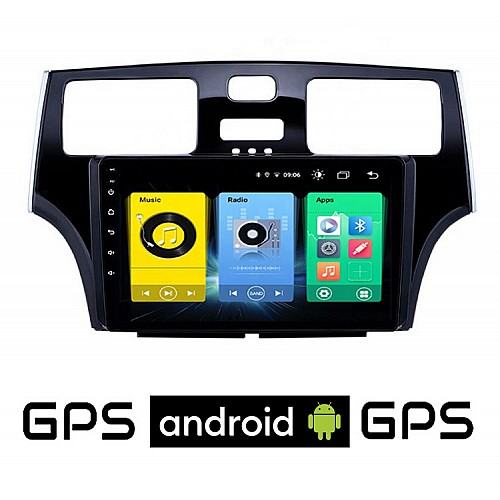 LEXUS ES 300 (2001 - 2006) Android οθόνη αυτοκίνητου με GPS WI-FI (ηχοσύστημα αφής 9" ιντσών OEM Youtube Playstore MP3 USB Radio Bluetooth Mirrorlink εργοστασιακή, 4x60W, AUX) LE12